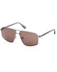 Web - We0395 15E Sunglasses Squared Normal - Lyst