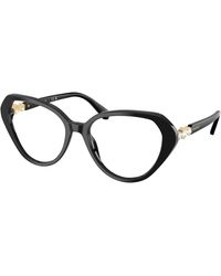 Swarovski - Sk2054 1001 Optical Frames Acetate Cat Eye Normal - Lyst