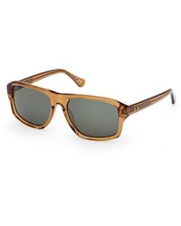 Web - We0393 39N Sunglasses Acetate Squared Normal - Lyst