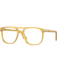 Persol - Po3329V Greta 204 Optical Frames Acetate Transparent Pilot Normal - Lyst