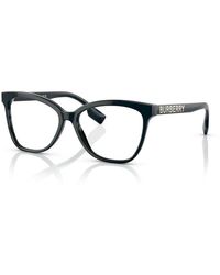 Burberry - Be2364 Grace 3961 Optical Frames Acetate Transparent Cat Eye Normal - Lyst