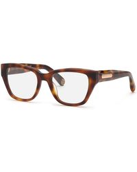 Philipp Plein - Vpp218M Plein Pure 752 Optical Frames Acetate Squared - Lyst