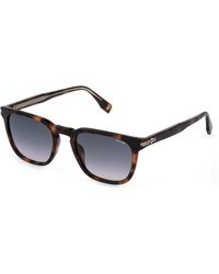 Police - Splr74 Grind 1 752 Sunglasses Acetate Smoke Squared Normal Nuanced - Lyst