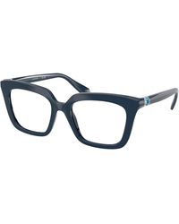 Swarovski - Sk2043 1026 Optical Frames Acetate Squared Normal - Lyst