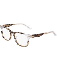 Nike - 7180 249 Optical Frames Acetate Squared Normal - Lyst