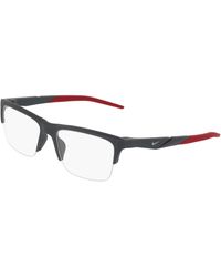 Nike - 7279 033 Optical Frames Bio-Injected Squared Normal - Lyst