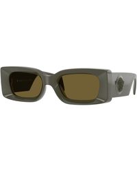 Versace - Ve4474U 549173 Sunglasses Injected Squared Normal - Lyst