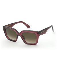 Nina Ricci - Snr458 03Gb Sunglasses Acetate Squared Normal Nuanced - Lyst