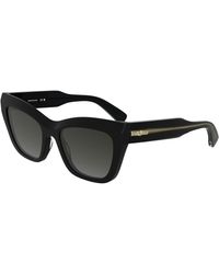 Longchamp - Lo777S 001 Sunglasses Acetate Cat Eye Normal - Lyst