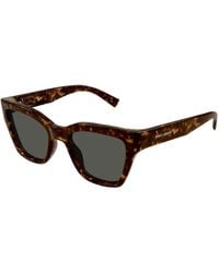 Saint Laurent - Sl 641 002 Sunglasses Bio-Inject Cat Eye Normal - Lyst