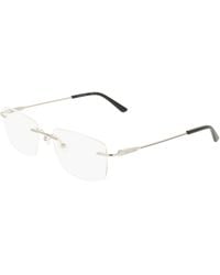 Calvin Klein - Ck26116I 040 Optical Frames Metal Squared Normal - Lyst