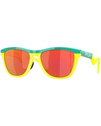 Oakley - Oo9289 Frogskins Hybrid 928902 Sunglasses O_Matter Round Normal Prizm - Lyst
