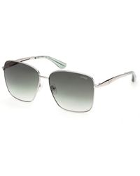 Guess - Gu00308 10P Sunglasses Metal Squared Normal - Lyst