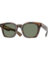 Oliver Peoples - Ov5498Su Merceaux 179452 Sunglasses Acetate G15 Squared Normal - Lyst