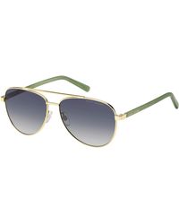 Marc Jacobs - Marc 760/S Pef/Gb Sunglasses Metal Pilot Shaded - Lyst