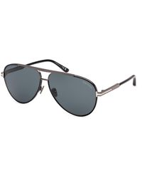 Tom Ford - Ft1340 Rupert-02 01V Sunglasses Metal Pilot Normal - Lyst