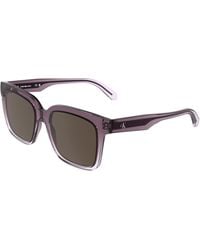 Calvin Klein - Ckj25624S 665 Sunglasses Bio-Inject Squared Normal - Lyst
