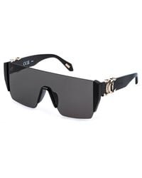 Just Cavalli - Sjc112 700 Sunglasses Acetate Smoke Mask Normal - Lyst