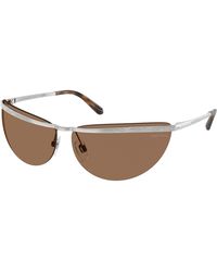 Ralph Lauren - Rl7097 900173 Sunglasses Metal Geometric Normal - Lyst