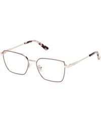 Guess - Gu50168 059 Optical Frames Metal Geometric Normal - Lyst
