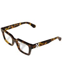 Off-White c/o Virgil Abloh - Ow5008 Style 21 6D00 Optical Frames Acetate Squared - Lyst