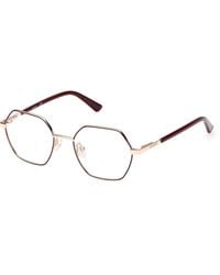 Guess - Gu8275 032 Optical Frames Aluminum Geometric Normal - Lyst