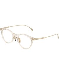 Moncler - Me2022D 3003 Optical Frames Acetate Transparent Round Normal - Lyst