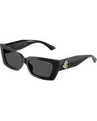 Jimmy Choo - Jc5037Bu 500087 Sunglasses Acetate Cat Eye Normal - Lyst