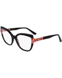 KARL LAGERFELD - Kl6132 245 Optical Frames Acetate Cat Eye Normal Normal - Lyst