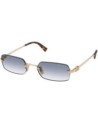 Miu Miu - Mu B50S Zvn80O Sunglasses Metal Squared Normal Shaded - Lyst