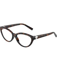 Tiffany & Co. - Tf2287U 8015 Optical Frames Injected Transparent Cat Eye Normal - Lyst