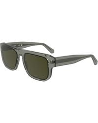 Calvin Klein - Ckj24607S 057 Sunglasses Acetate Squared Normal - Lyst
