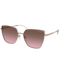 Michael Kors - Mk1143D Fuji 11099T Sunglasses Metal Cat Eye Normal Shaded - Lyst