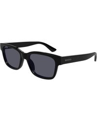 Gucci - Gg1716S 001 Sunglasses Injected Squared - Lyst