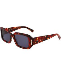 Longchamp - Lo765S 641 Sunglasses Acetate Squared Normal - Lyst