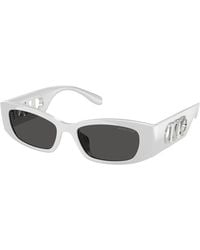 Michael Kors - Mk2243U Rhodes 402387 Sunglasses Injected Geometric Normal - Lyst