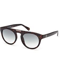 Guess - Gu00275 52P Sunglasses Injected Round Normal - Lyst