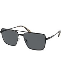 Michael Kors - Mk1154 Ridge 100587 Sunglasses Metal Squared Normal - Lyst