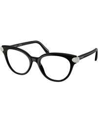 Swarovski - Sk2046 1001 Optical Frames Acetate Pantos Normal - Lyst