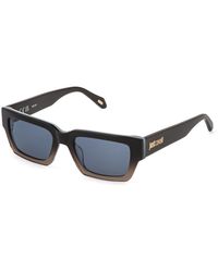 Just Cavalli - Sjc198 0Apz Sunglasses Acetate Smoke Squared Normal - Lyst