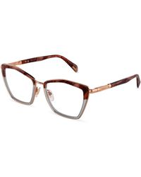 Police - Vplu02E Mermaid 8 08Fc Optical Frames Metal Geometric - Lyst