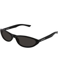 Balenciaga - Bb0007S 014 Sunglasses Acetate Round - Lyst