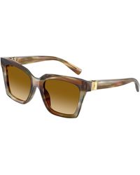 Dolce & Gabbana - Dg4498 34462L Sunglasses Acetate Squared Normal Shaded - Lyst