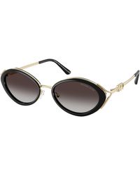 Michael Kors - Mk1179 Key West 30058G Sunglasses Metal Round Normal Nuanced - Lyst