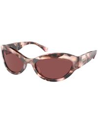 Michael Kors - Mk2198 Burano 394675 Sunglasses Acetate Round Normal - Lyst