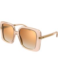Gucci - Gg1314S 005 Sunglasses Acetate Squared Normal Mirror - Lyst