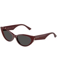 Jimmy Choo - Jc5023H 505787 Sunglasses Acetate Cat Eye Normal - Lyst