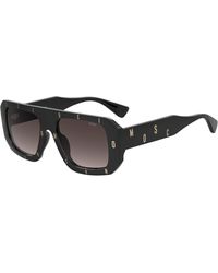 Moschino - Mos129/S 807/9O Sunglasses Plastic Squared Normal Shaded - Lyst