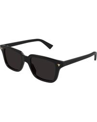 Bottega Veneta - Bv1363S 001 Sunglasses Acetate Squared - Lyst