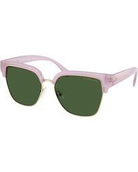 Michael Kors - Mk2262 St. Eustatius 403371 Sunglasses Injected Squared Normal - Lyst